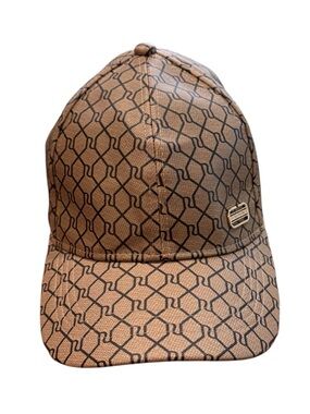 River Island Tan Patterned Baseball Cap